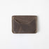 Grey Kodiak Card Case- mens leather wallet - leather wallets for women - KMM & Co.