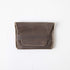 Grey Kodiak Flap Wallet- mens leather wallet - handmade leather wallets at KMM & Co.