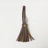 Grey Kodiak Leather Tassel- leather tassel keychain - KMM & Co.