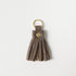 Grey Kodiak Tassel Keychain- leather tassel keychain - KMM & Co.