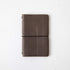 Grey Kodiak Travel Notebook- leather journal - leather notebook - KMM & Co.