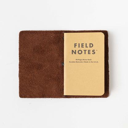 Hickory Travel Notebook- leather journal - leather notebook - KMM &amp; Co.