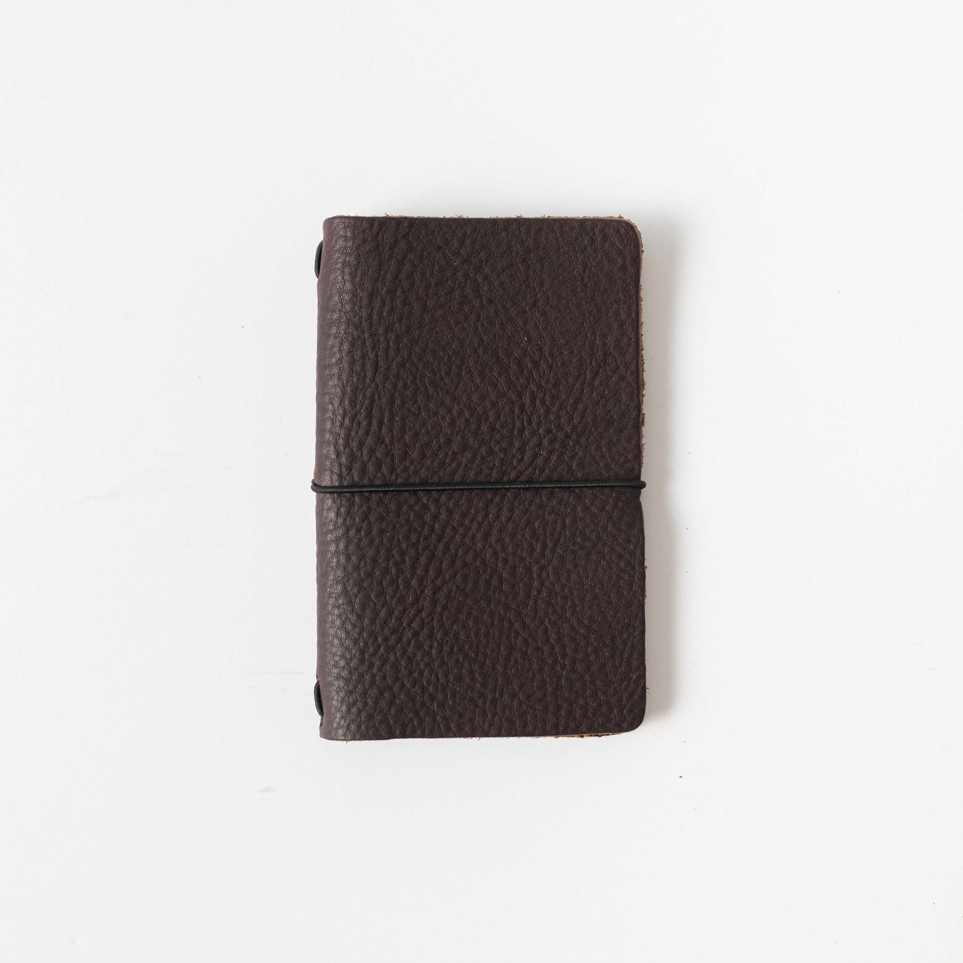 Hickory Travel Notebook- leather journal - leather notebook - KMM &amp; Co.