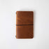 Honey Travel Notebook- leather journal - leather notebook - KMM & Co.