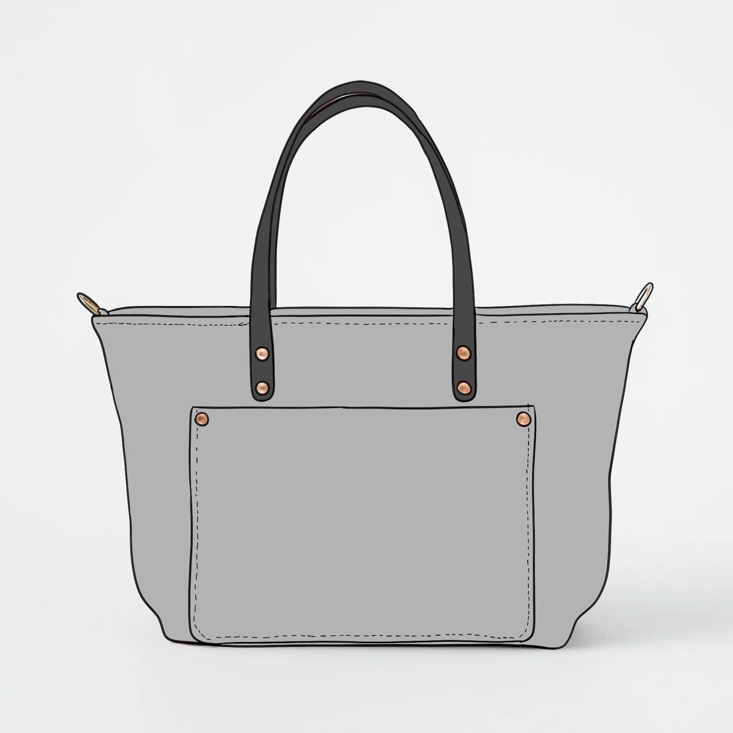 Horween Roulette Market Tote