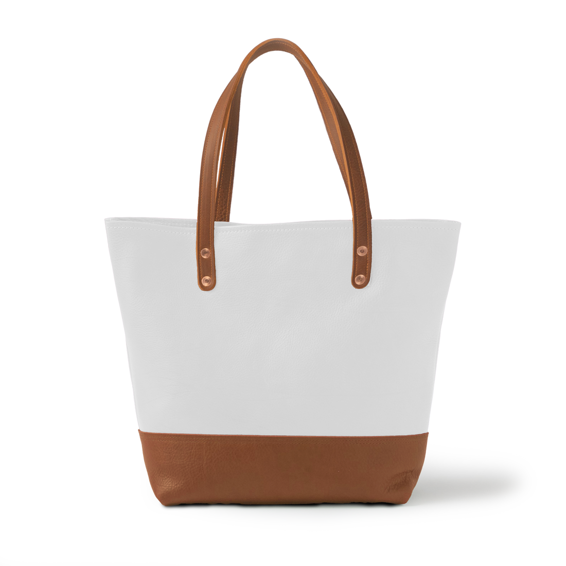 Italian Pebbled Panel Tote