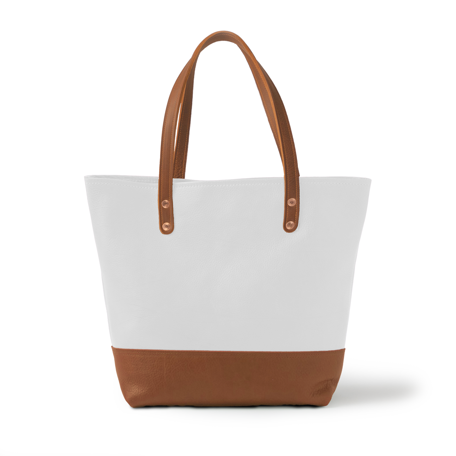 Italian Pebbled Panel Tote
