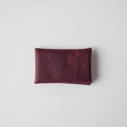 Kodiak Double Card Envelope- card holder wallet - leather wallet made in America at KMM &amp; Co.