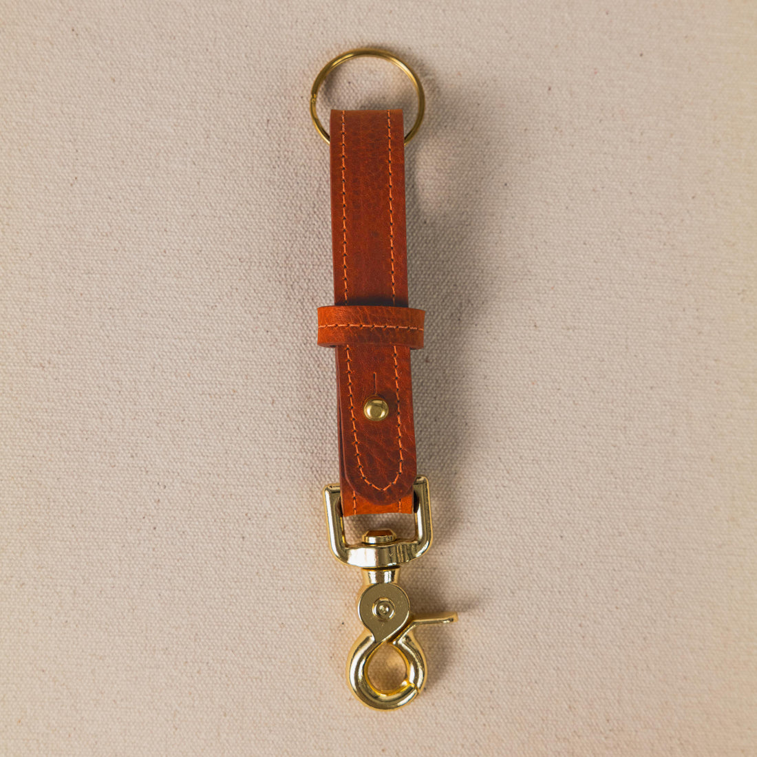 Kodiak Key Lanyard- leather keychain for men and women - KMM &amp; Co.