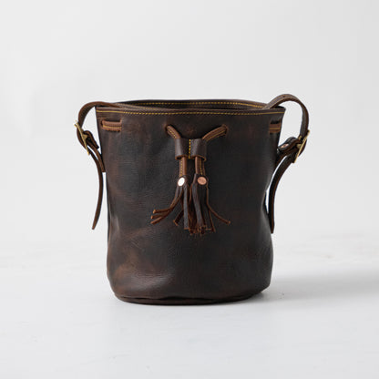 Scratch-and-Dent Brown Kodiak Bucket Bag