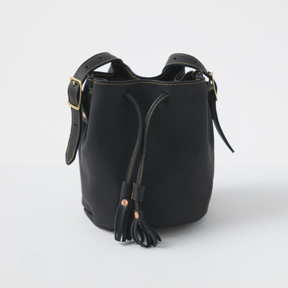 Scratch-and-Dent Black Cypress Bucket Bag