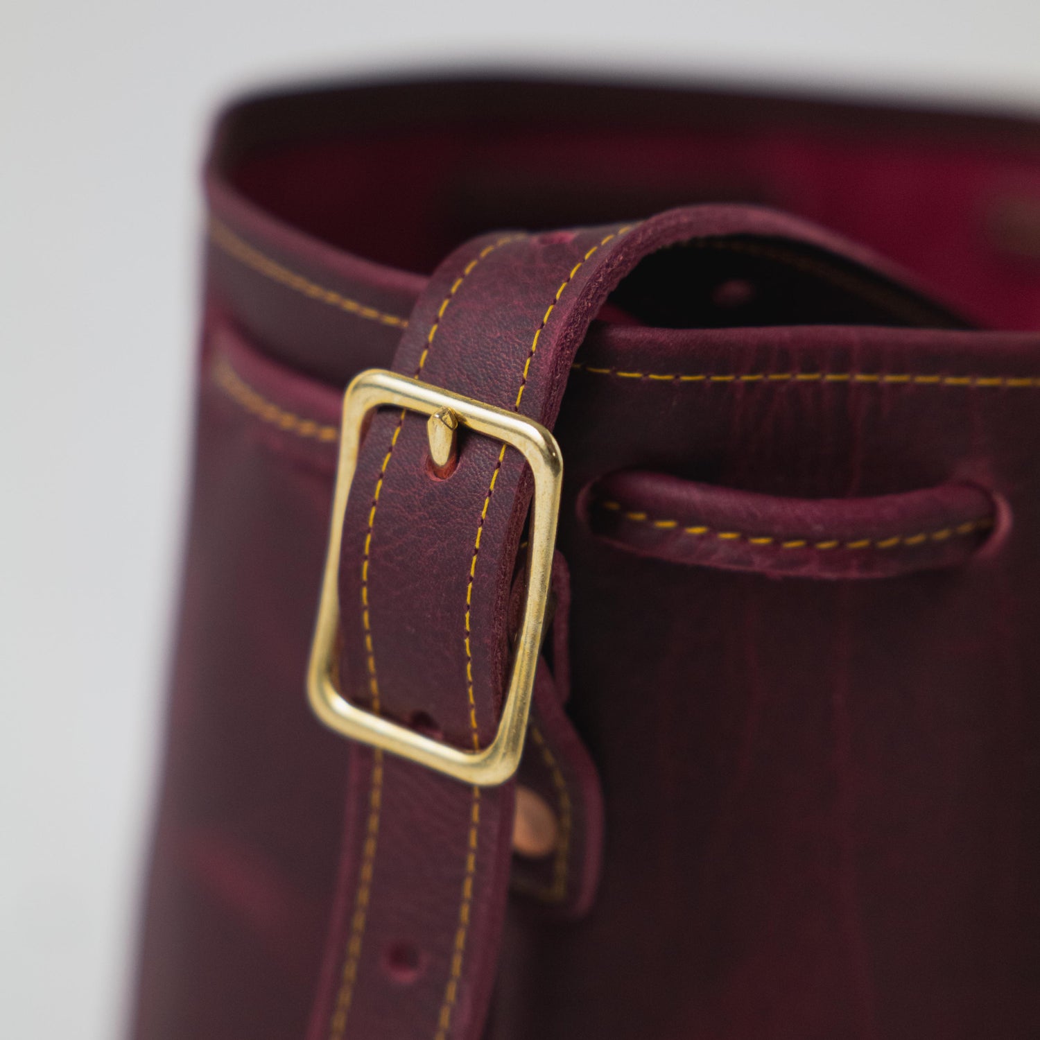 Scratch-and-Dent Purple Kodiak Bucket Bag