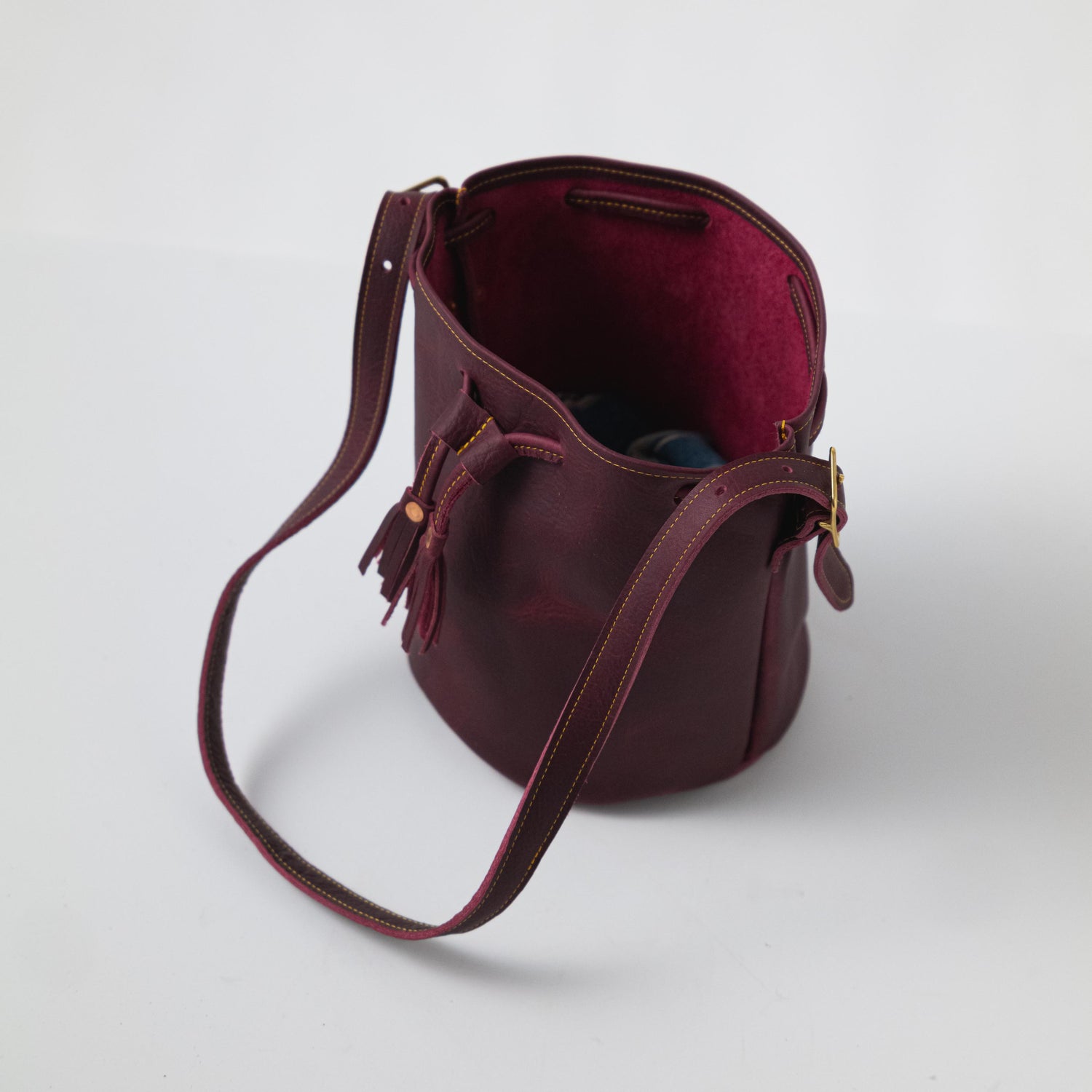 Scratch-and-Dent Purple Kodiak Bucket Bag