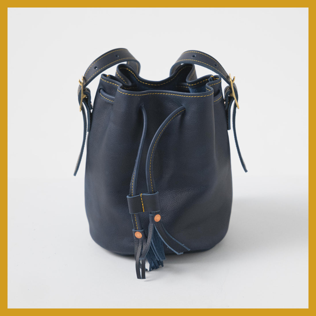 Scratch-and-Dent Navy Kodiak Bucket Bag