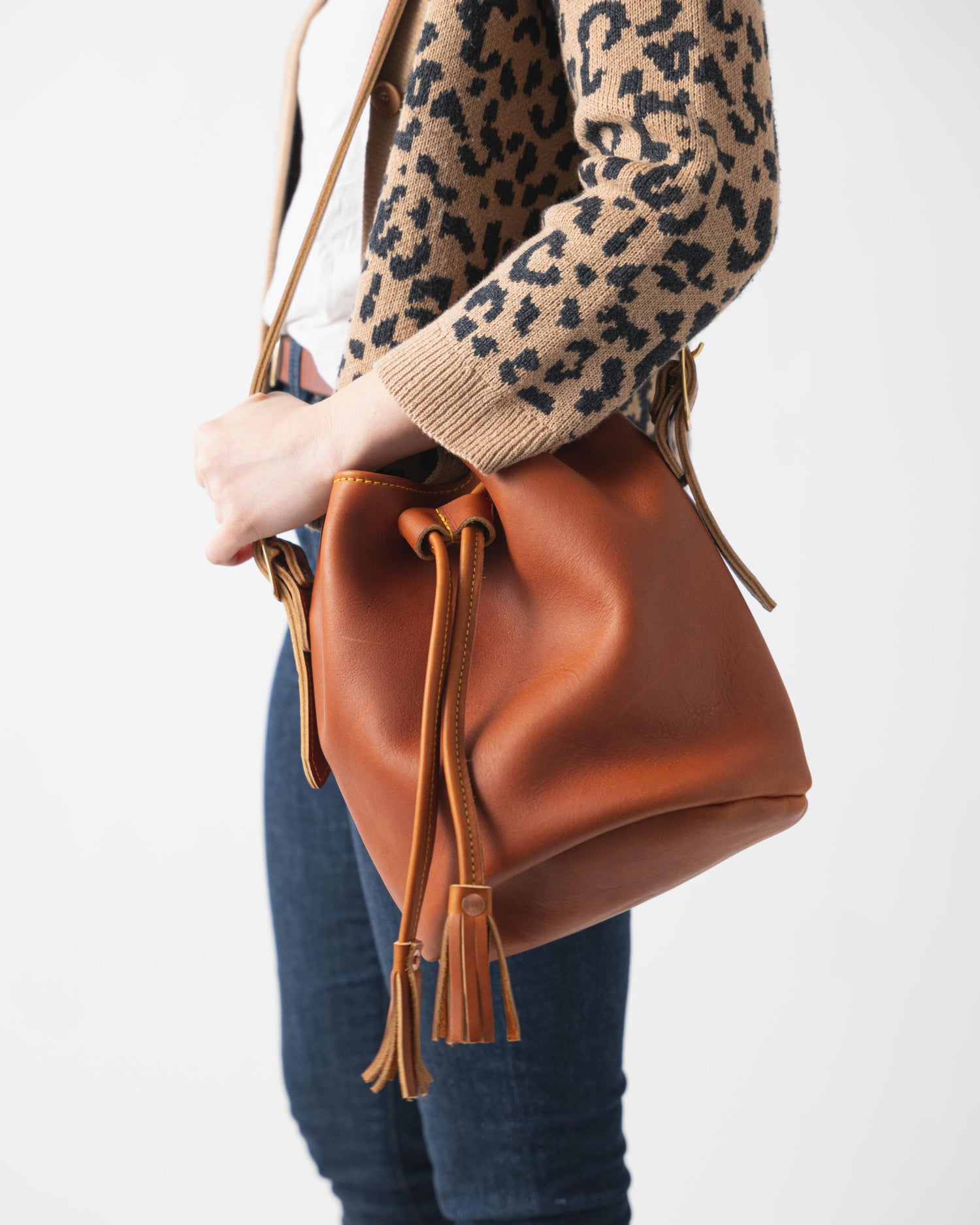Scratch-and-Dent Cypress Bucket Bag