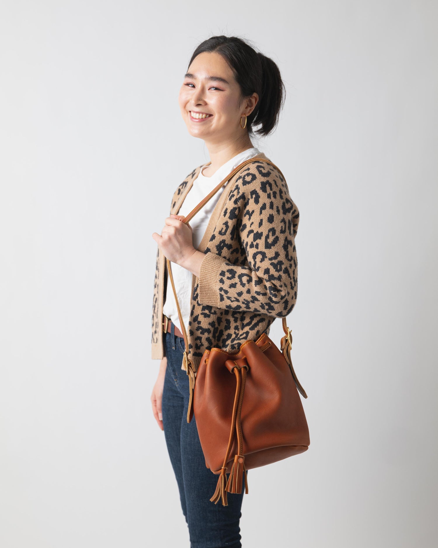 Scratch-and-Dent Cypress Bucket Bag