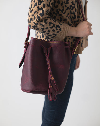 Scratch-and-Dent Purple Kodiak Bucket Bag