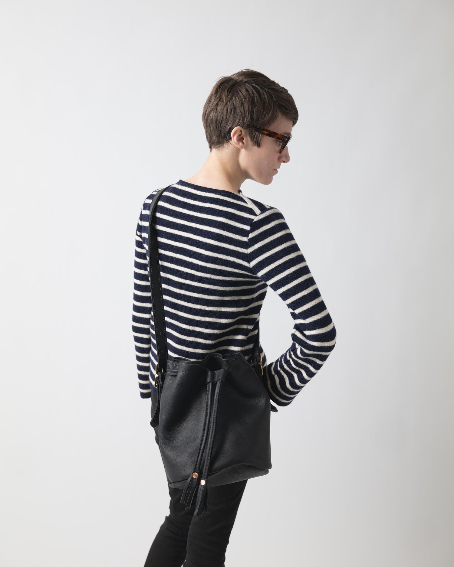 Scratch-and-Dent Black Kodiak Bucket Bag