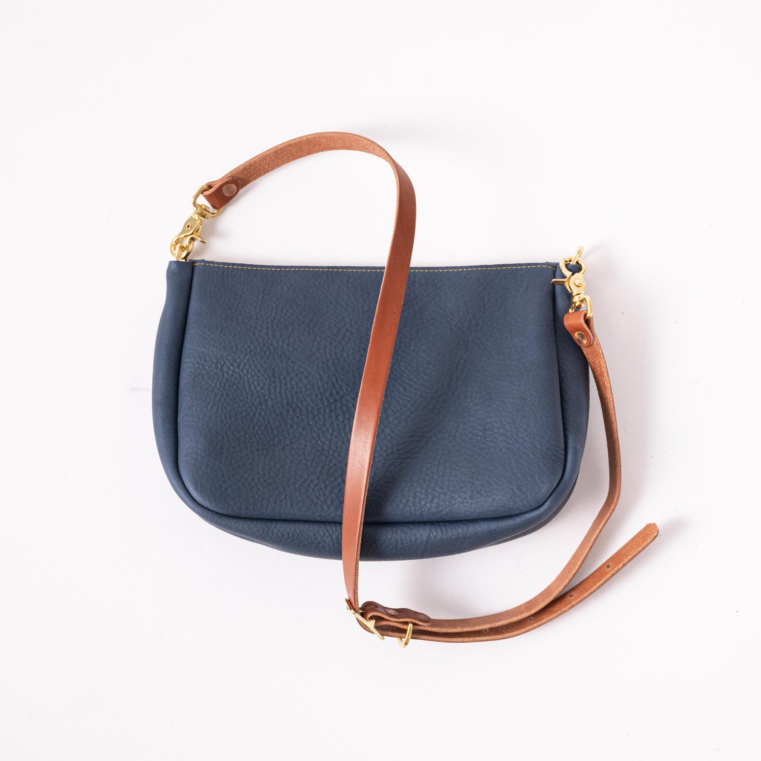 Scratch-and-Dent Blue Cypress Crossbody Bag