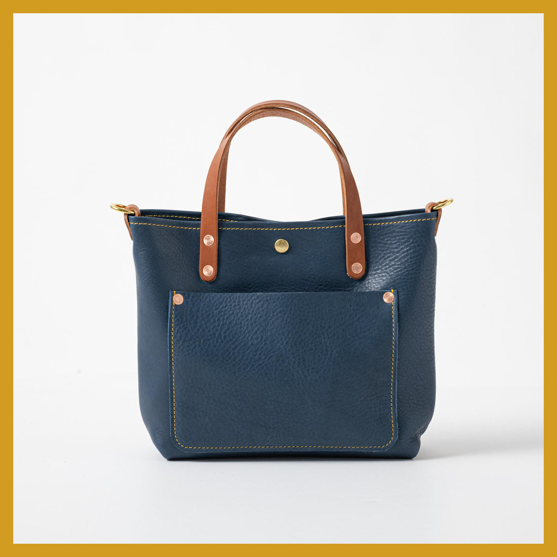 Scratch-and-Dent Blue Cypress Mini Travel Tote