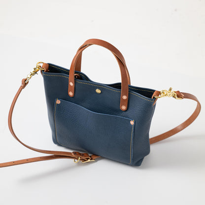 Scratch-and-Dent Blue Cypress Mini Travel Tote