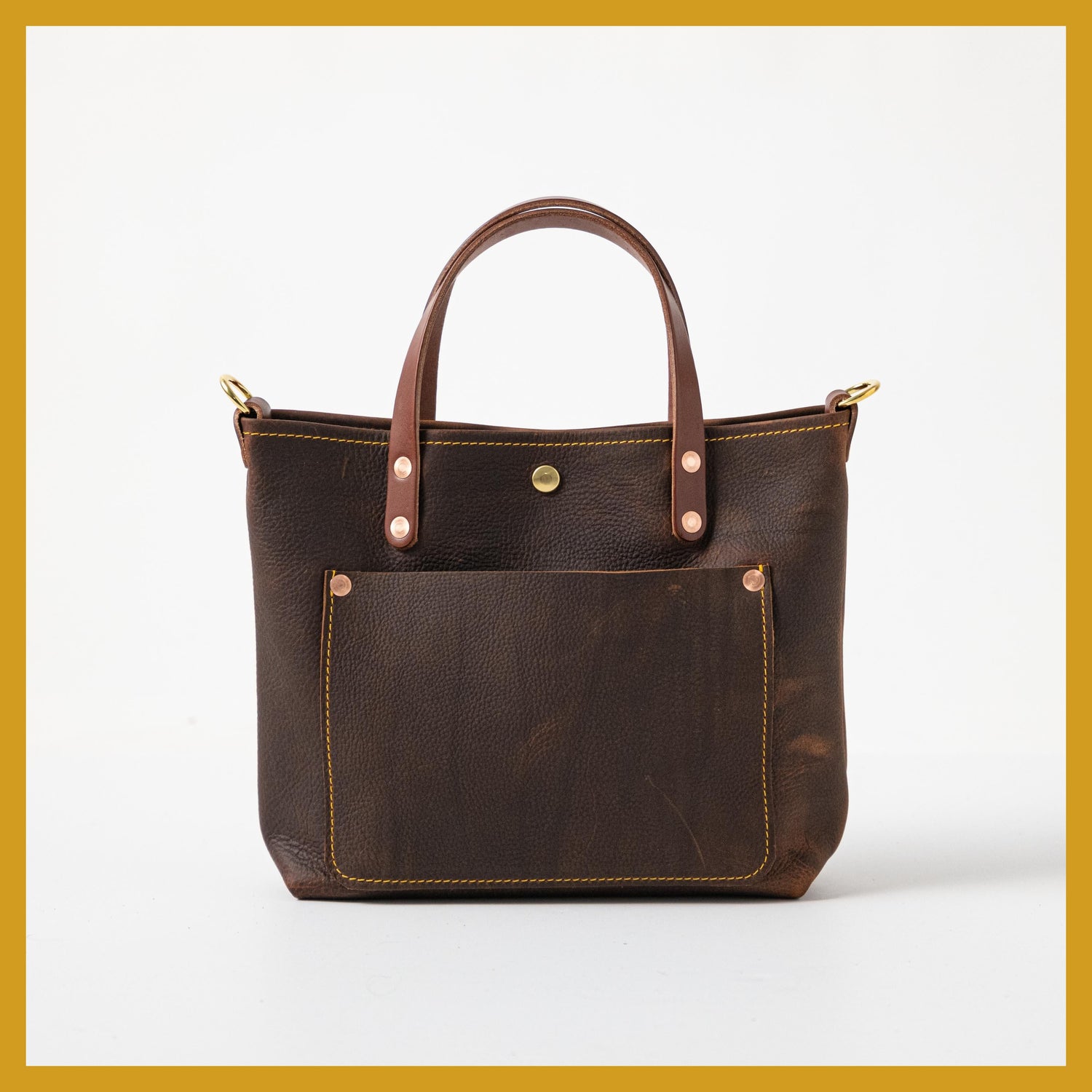 Scratch-and-Dent Brown Kodiak Mini Travel Tote