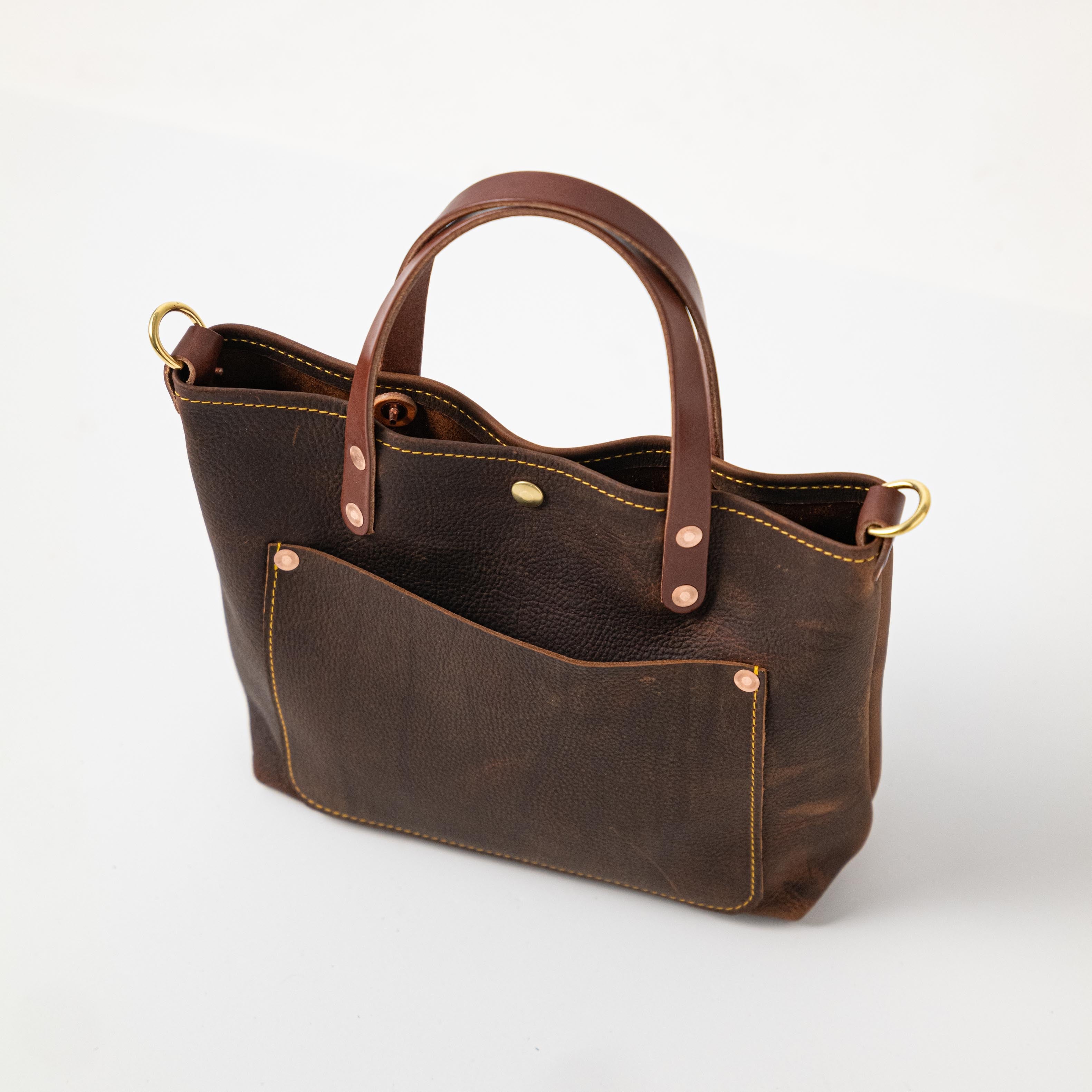 Scratch-and-Dent Brown Kodiak Mini Travel Tote