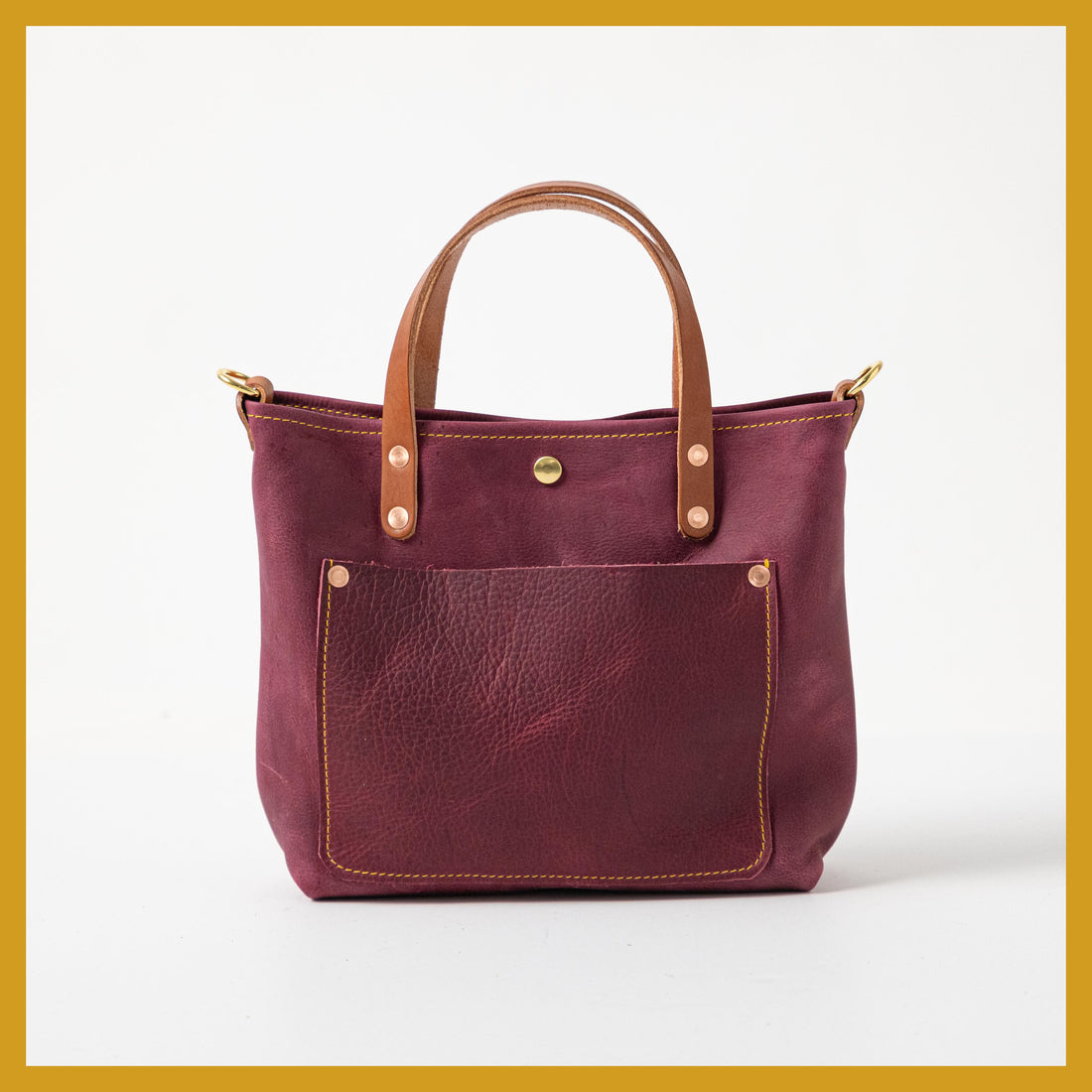 Scratch-and-Dent Purple Kodiak Mini Travel Tote