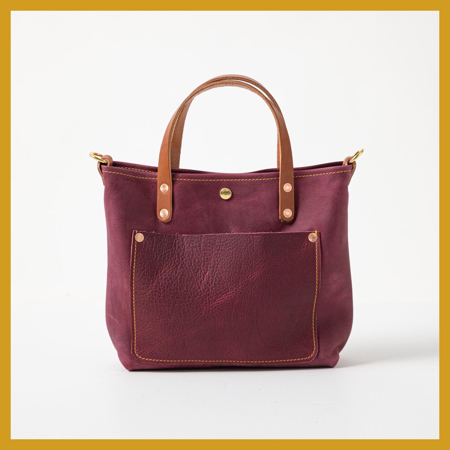 Scratch-and-Dent Purple Kodiak Mini Travel Tote