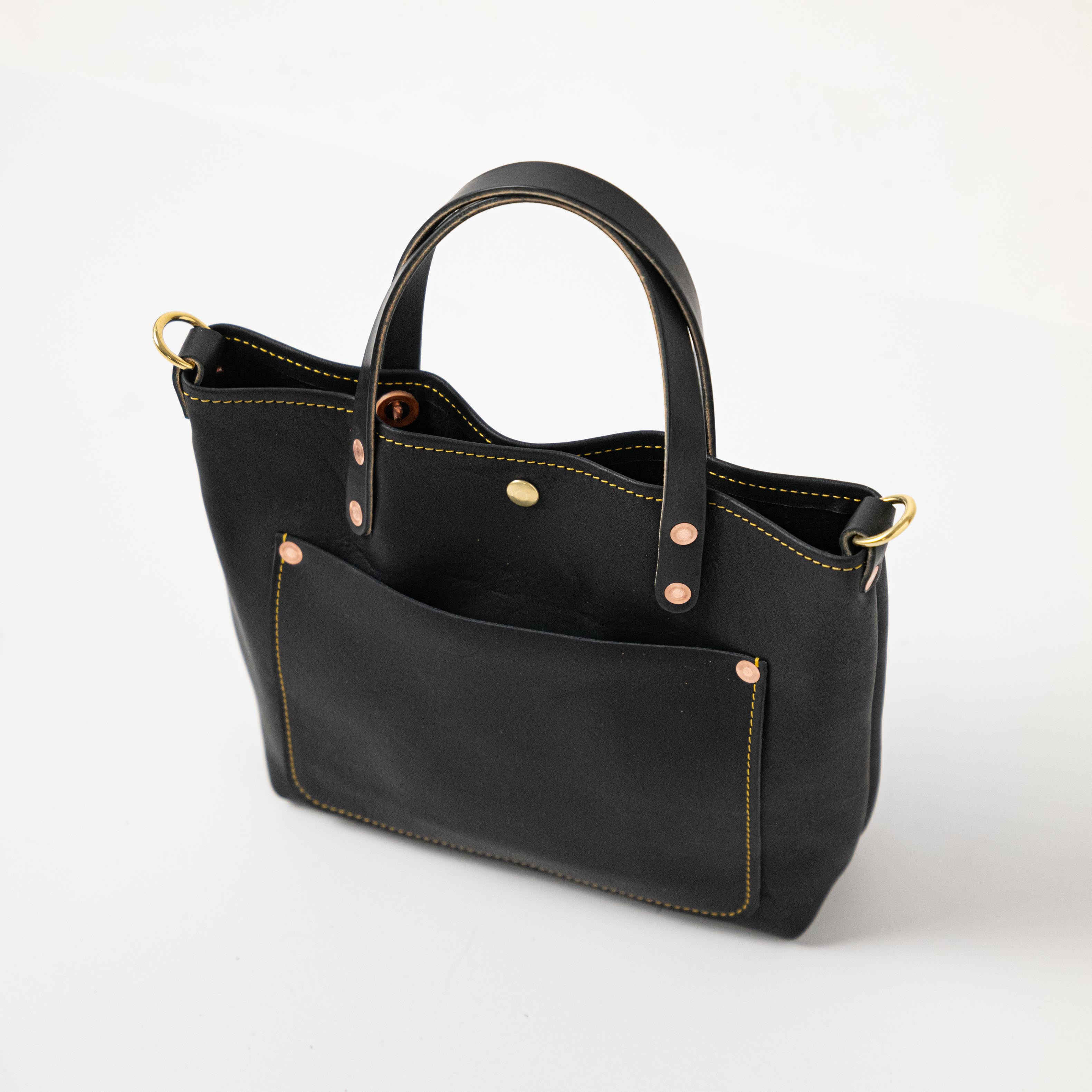 Scratch-and-Dent Black Cypress Mini Travel Tote
