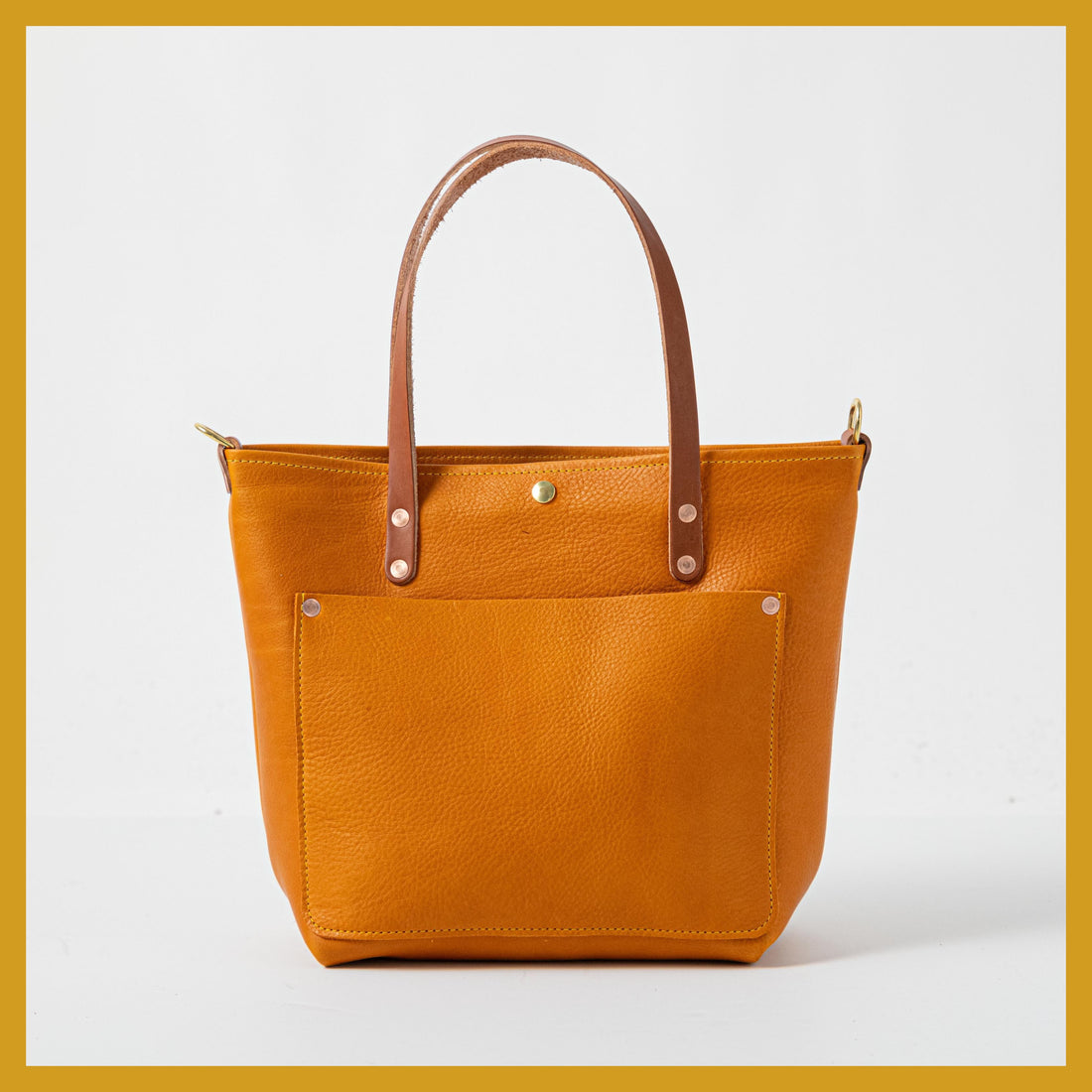 Scratch-and-Dent Orange Cypress Travel Tote
