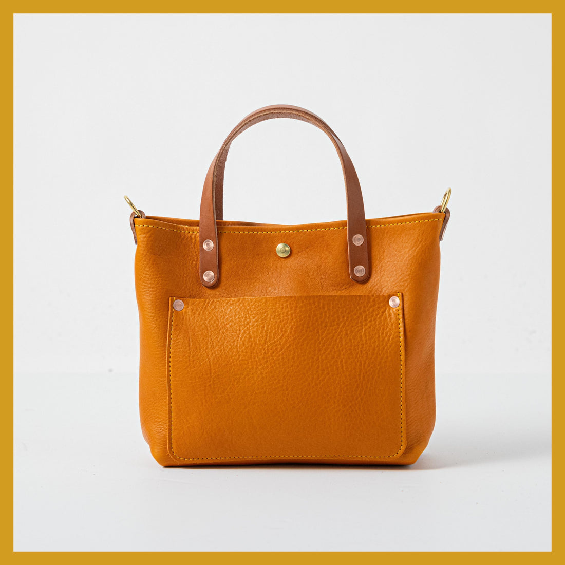 Scratch-and-Dent Orange Cypress Mini Travel Tote