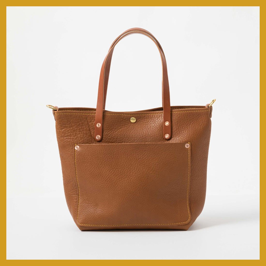 Scratch-and-Dent Cognac Cypress Travel Tote