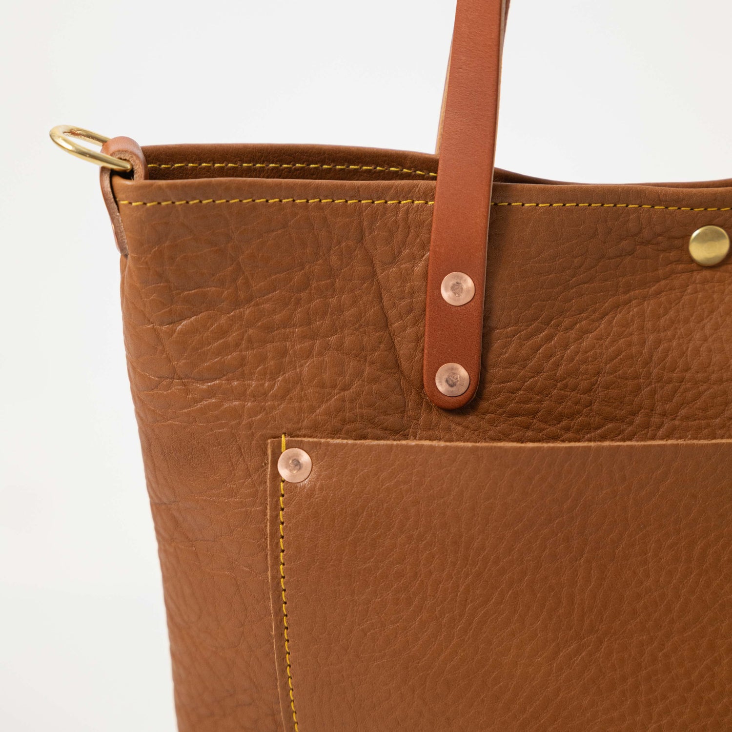 Scratch-and-Dent Cognac Cypress Travel Tote