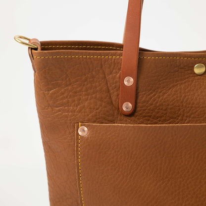 Scratch-and-Dent Cognac Cypress Travel Tote