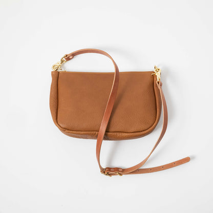 Scratch-and-Dent Cognac Cypress Crossbody Bag