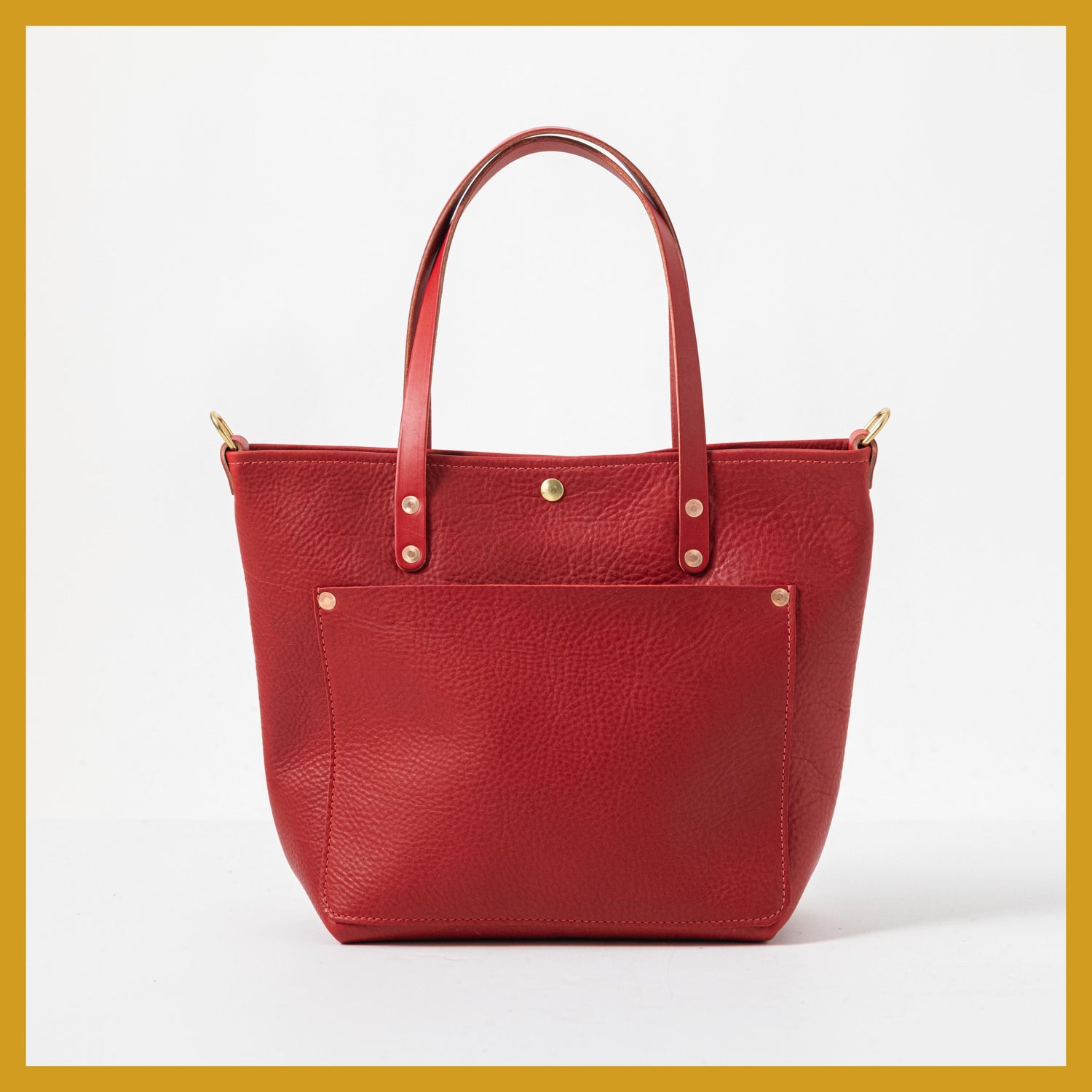 Scratch-and-Dent Red Cypress Travel Tote