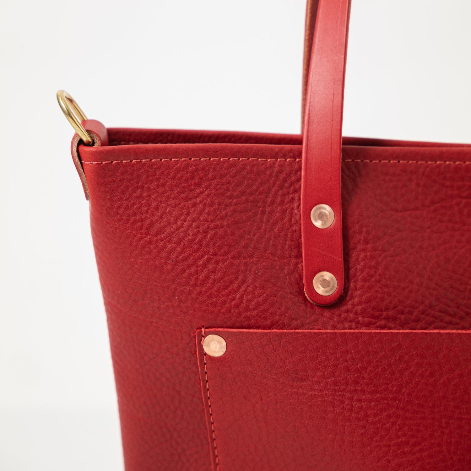 Scratch-and-Dent Red Cypress Travel Tote