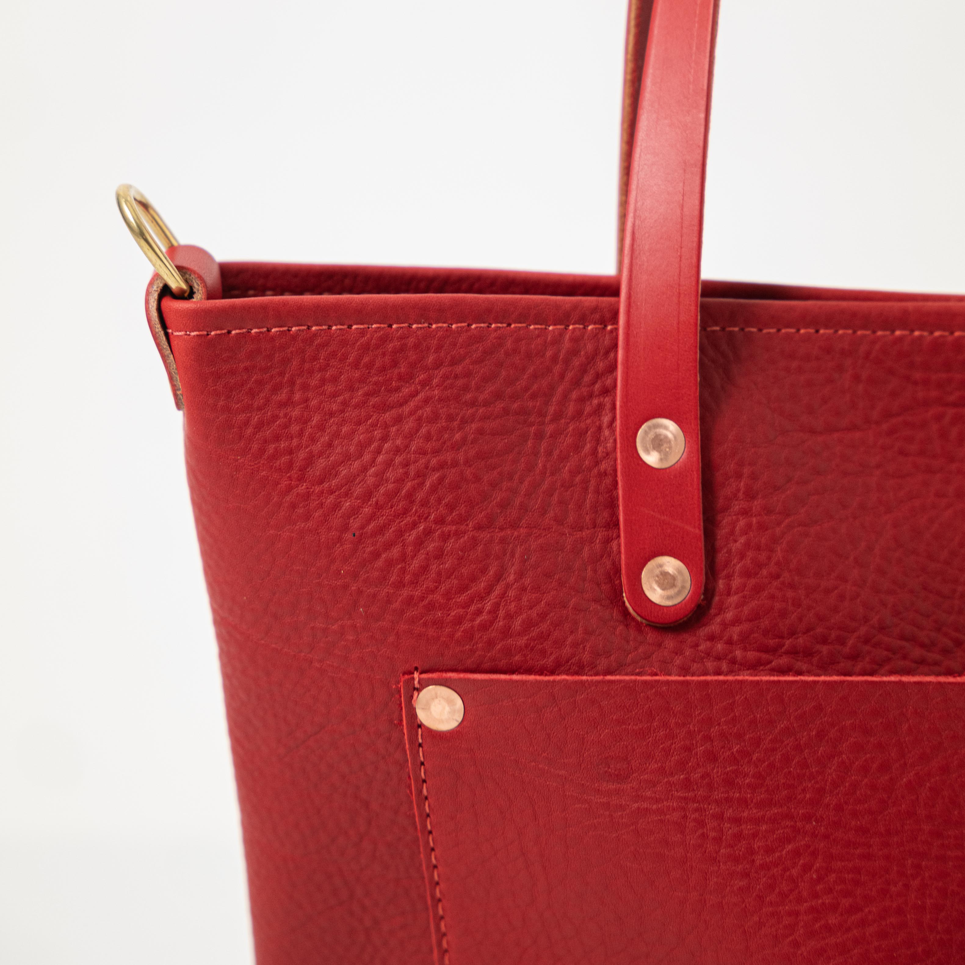 Scratch-and-Dent Red Cypress Travel Tote