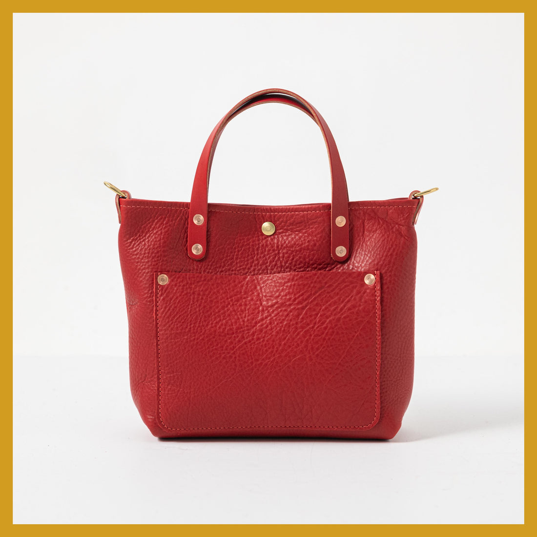 Scratch-and-Dent Red Cypress Mini Travel Tote