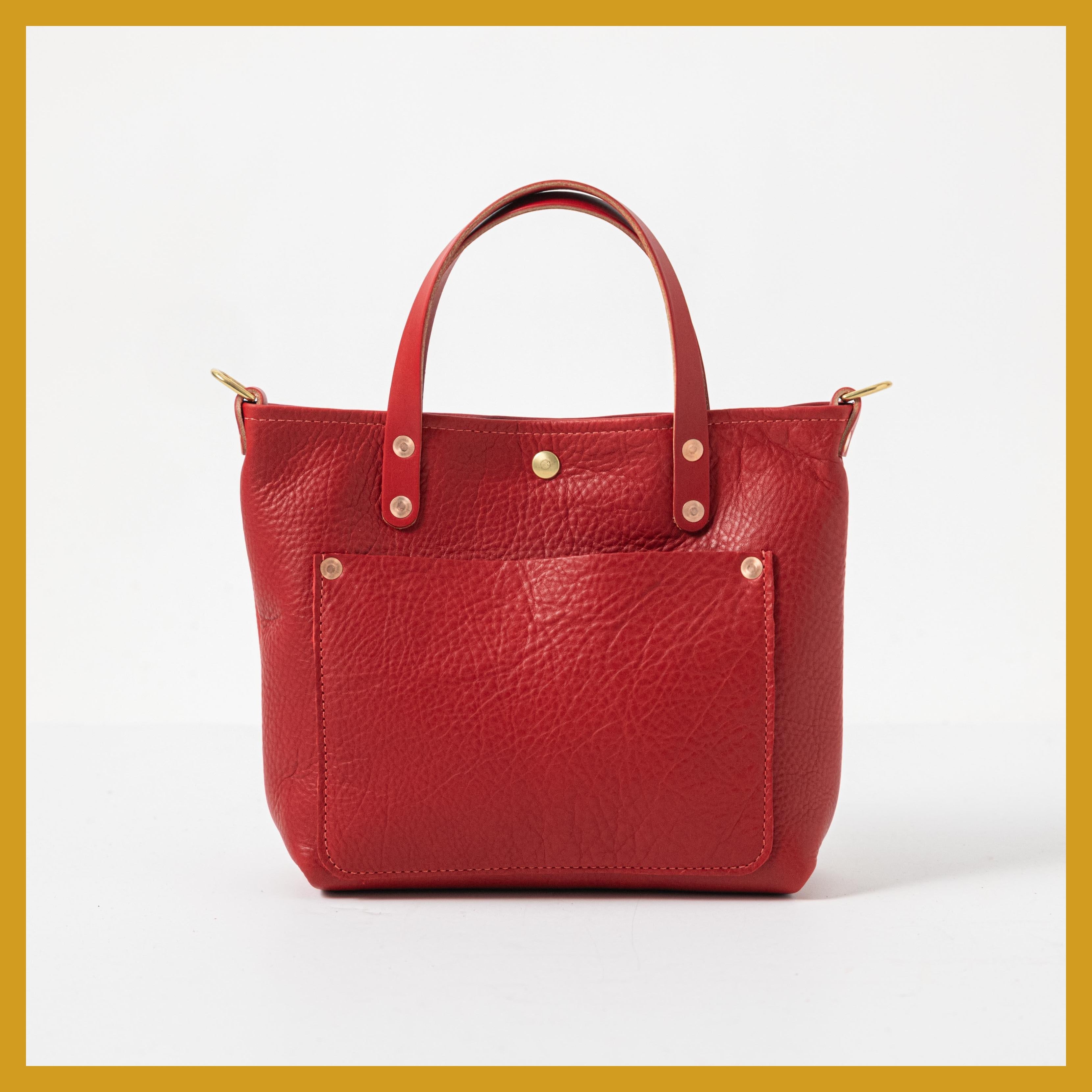 Scratch-and-Dent Red Cypress Mini Travel Tote