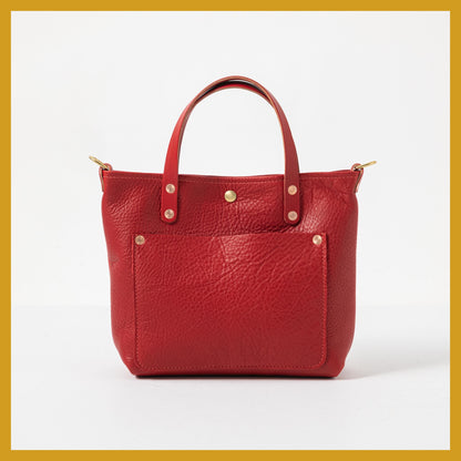 Scratch-and-Dent Red Cypress Mini Travel Tote