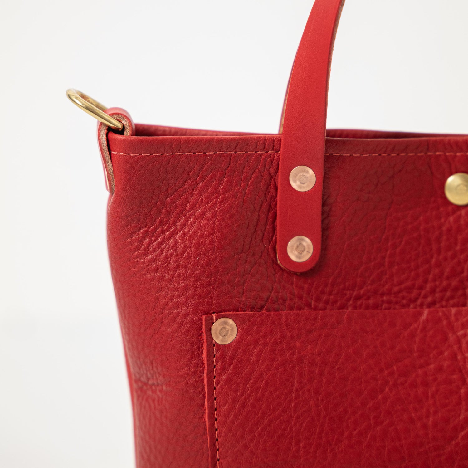 Scratch-and-Dent Red Cypress Mini Travel Tote