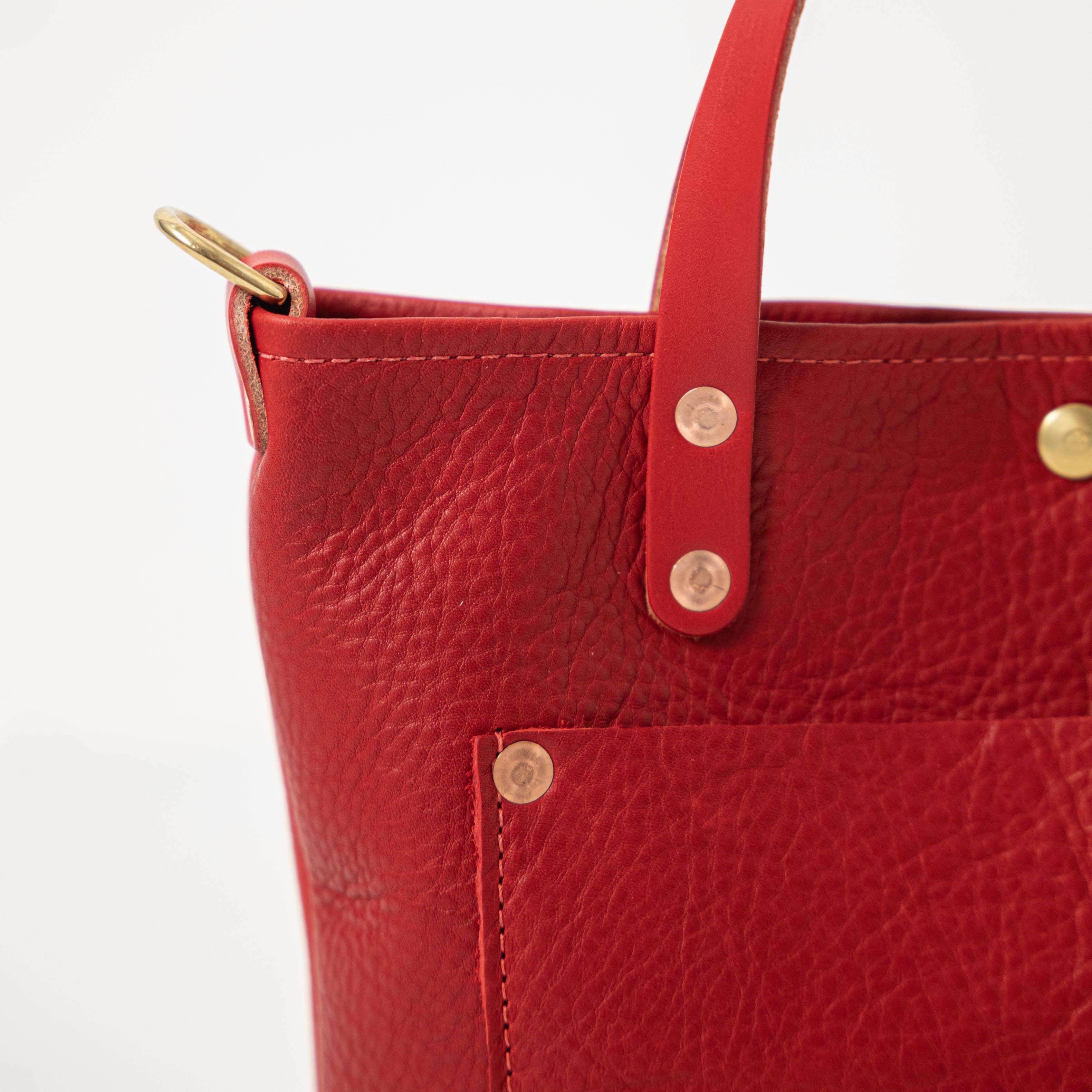 Scratch-and-Dent Red Cypress Mini Travel Tote