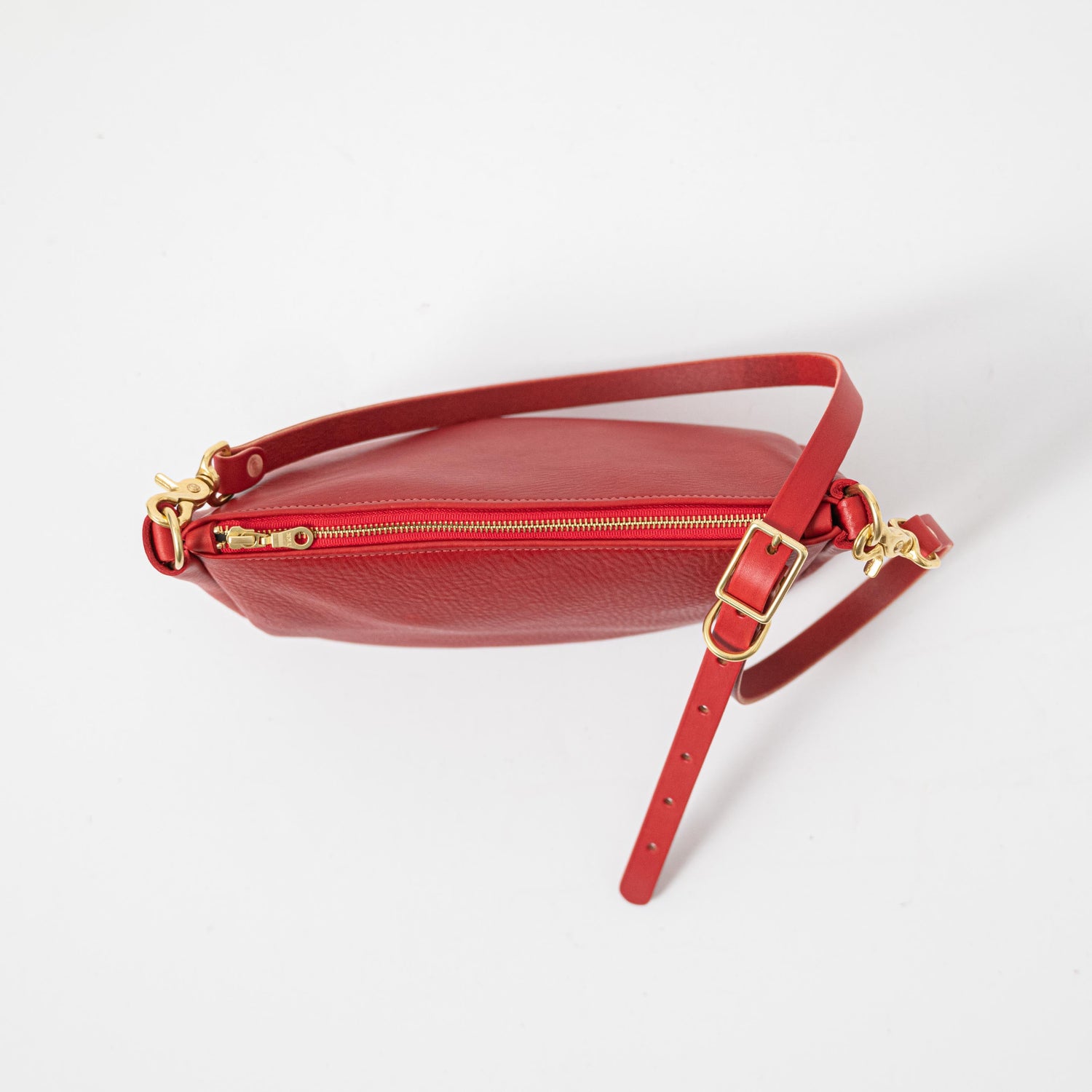 Scratch-and-Dent Red Cypress Crossbody Bag