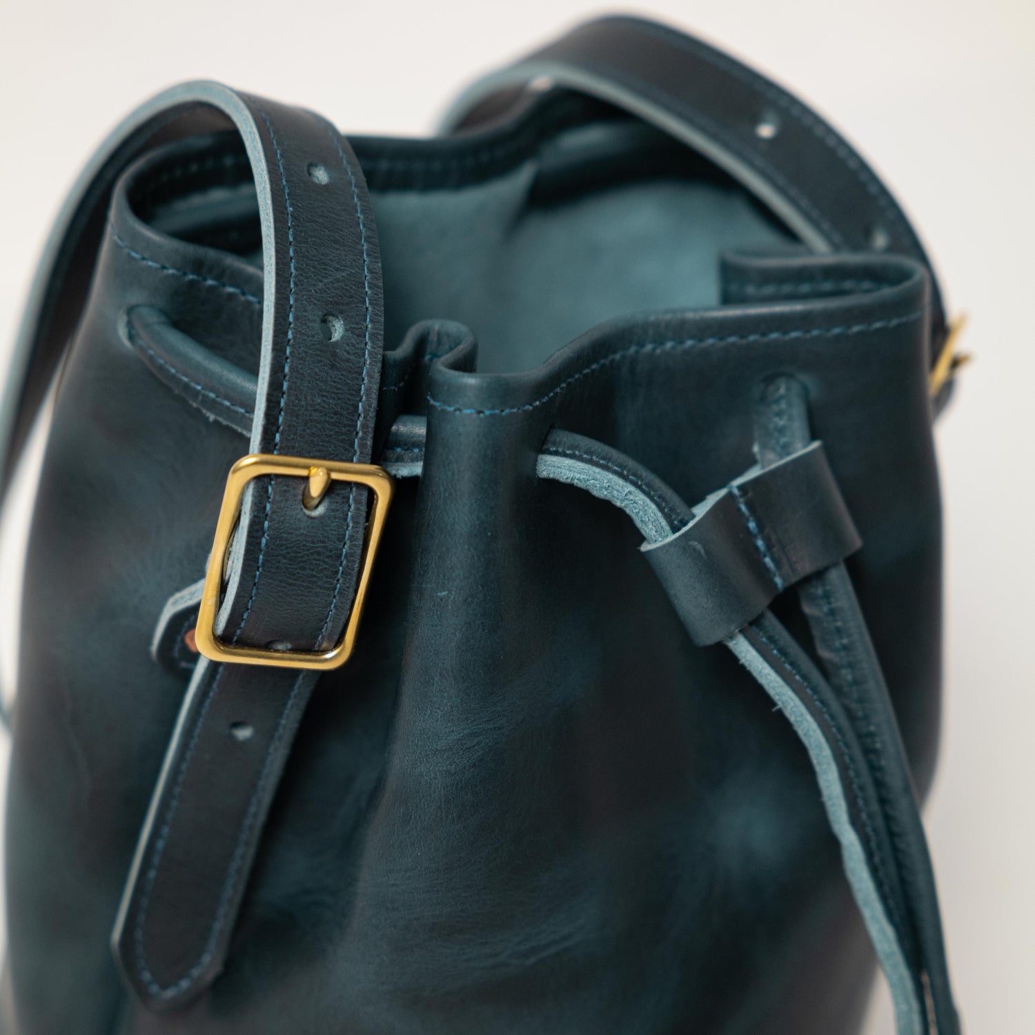 Cobalt Dublin Bucket Bag
