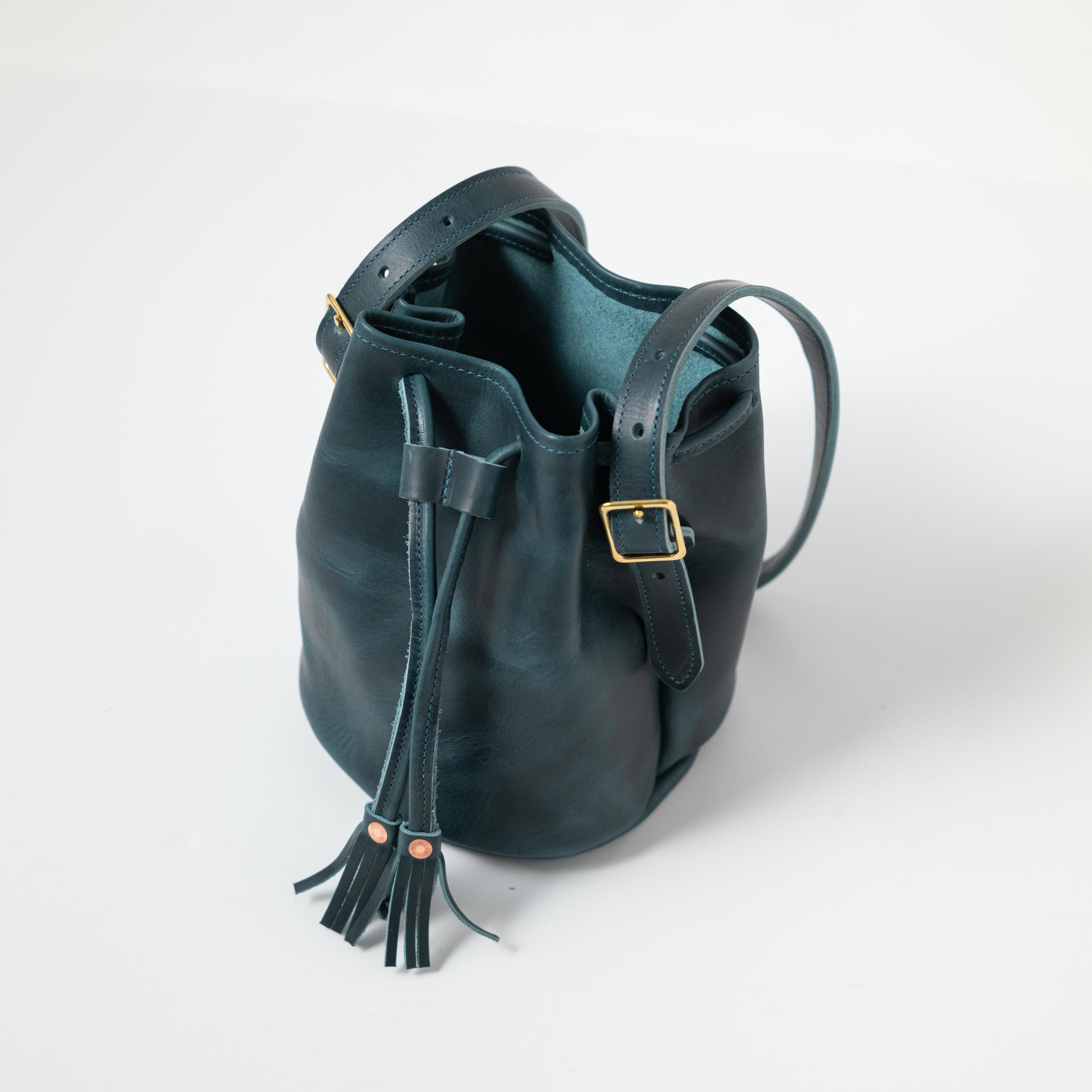 Cobalt Dublin Bucket Bag