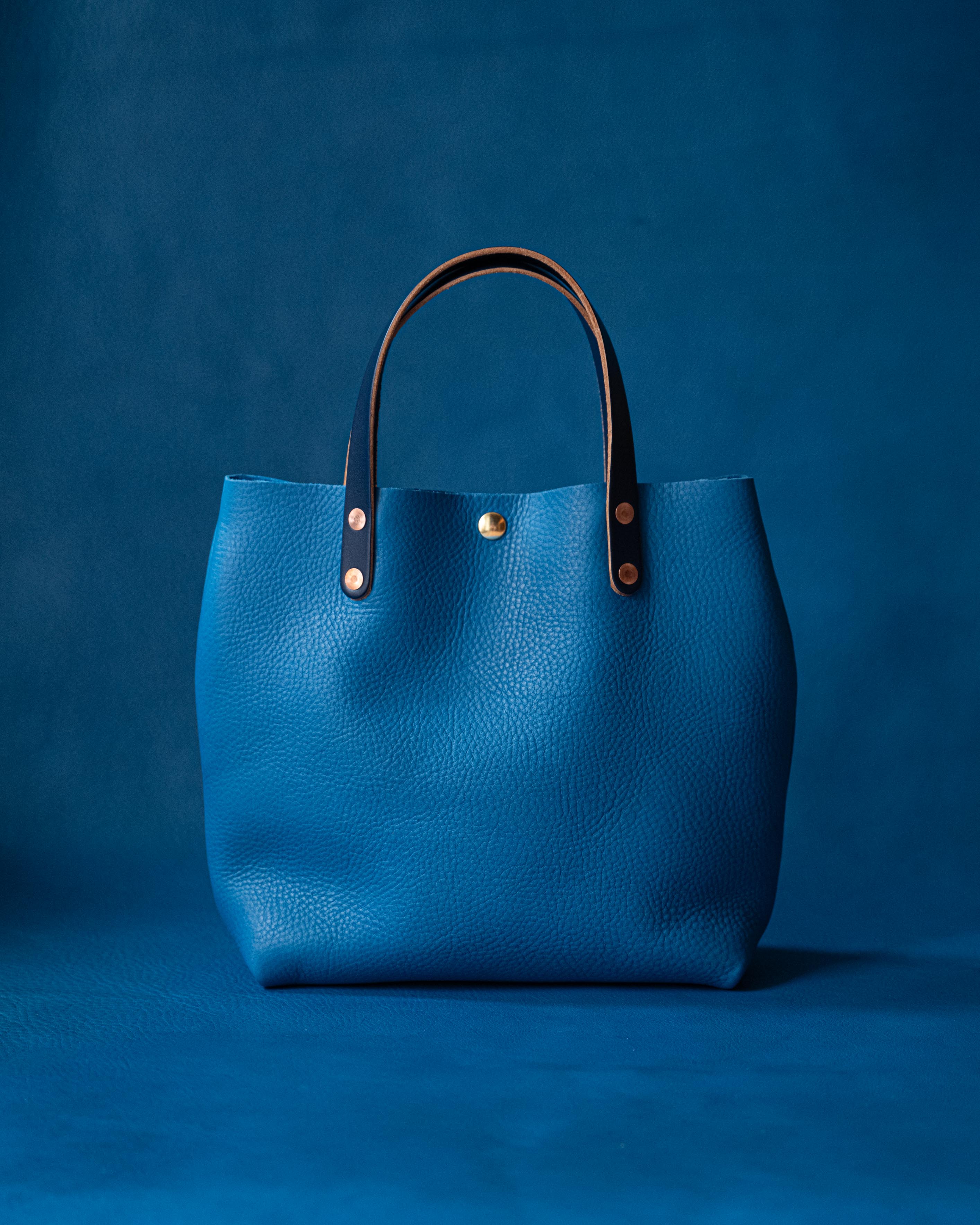 Scratch-and-Dent Cerulean Cypress Mini Travel Tote