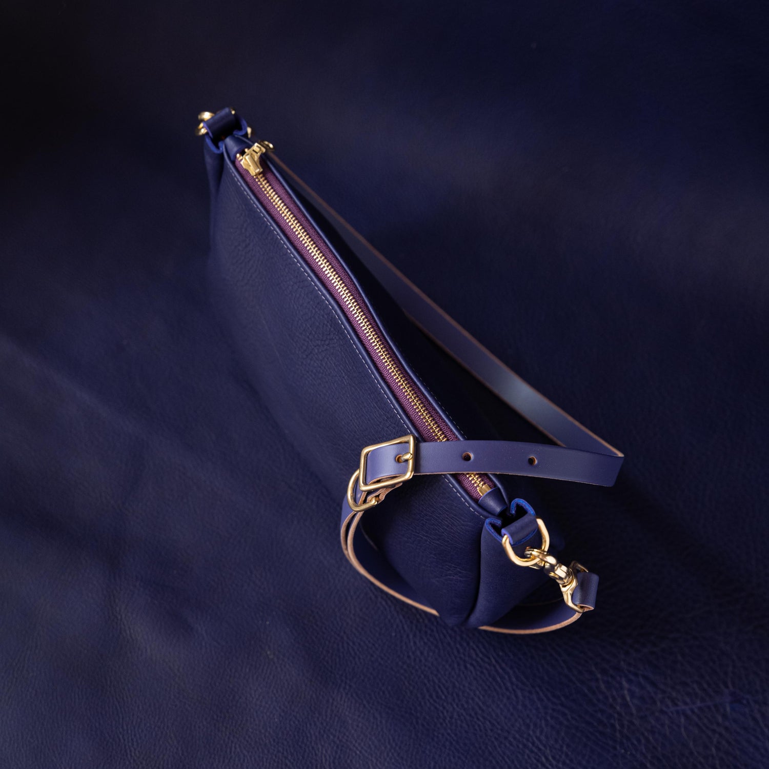 Scratch-and-Dent Violet Cypress Crossbody Bag