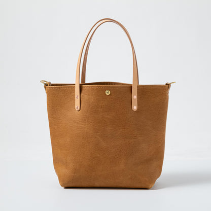 Scratch-and-Dent Natural Bison Travel Tote